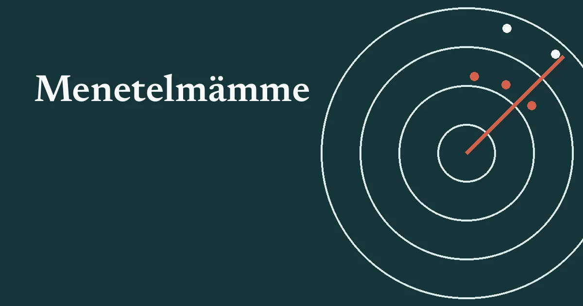 Menetelmämme